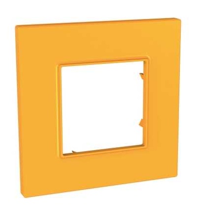 MGU4.702.29 Unica Quadro Natura, krycí rámeček, jednonásobný, cytrus, Schneider Electric
