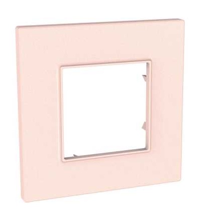 MGU4.702.37 Unica Quadro Pearl, krycí rámeček, jednonásobný, salmon, Schneider Electric