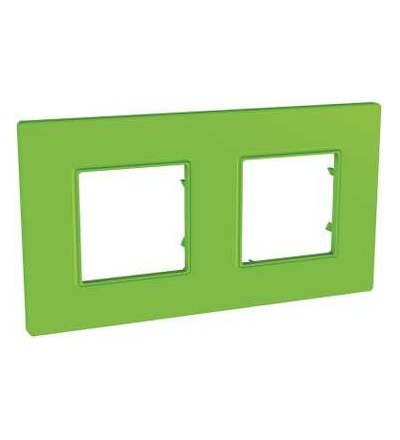 MGU4.704.28 Unica Quadro Natura, krycí rámeček, dvojnásobný, H71/V71, bio, Schneider Electric