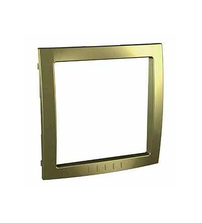 MGU4.000.64 Unica Colors, dekorativní rámeček, 2mod., clip-in, golden, Schneider Electric